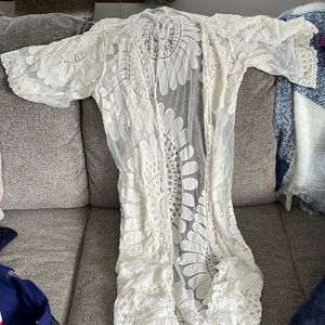 Beautiful swimsuit cover up!